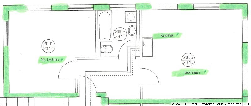 Grundriß WE 4, Gartenstr 39 1OG