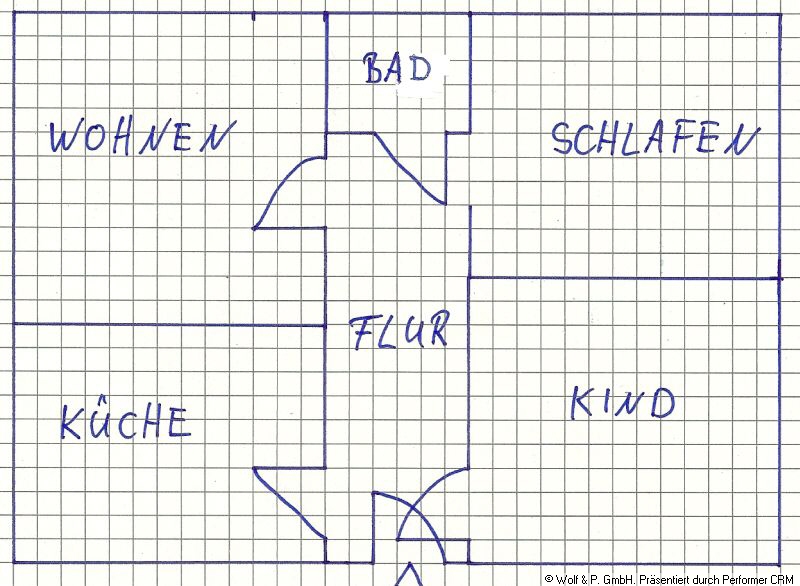 Grundriß WE EG links